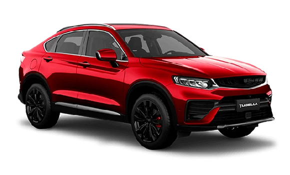 Купить Geely Tugella I 2025 2026 в Новосибирске - Летный микрорайон 12 - auto-stocks.ru - цвет Красный
