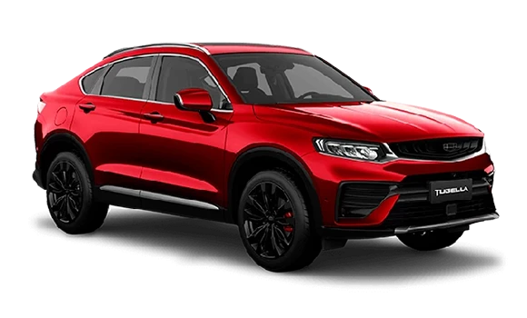 Купить Geely Tugella  2024 2025 в Новосибирске - Летный микрорайон 12 - auto-stocks.ru - цвет Красный