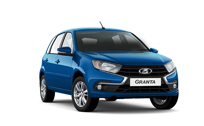 Купить Lada Granta Хэтчбек I Рест 2025 2026 в Новосибирске - Летный микрорайон 12 - auto-stocks.ru - цвет Ярко-синий "Голубая планета" (418)