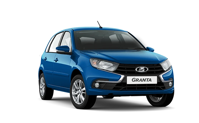 Купить Lada Новая Granta Хэтчбек 2024 2025 в Новосибирске - Летный микрорайон 12 - auto-stocks.ru - цвет Ярко-синий "Голубая планета" (418)