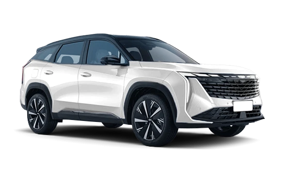 Купить Geely Atlas NEW NEW 2024 2025 в Новосибирске - Летный микрорайон 12 - auto-stocks.ru - цвет Белый