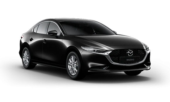 Купить Mazda New 3 Sedan  2024 2025 в Новосибирске - Летный микрорайон 12 - auto-stocks.ru - цвет Jet Black