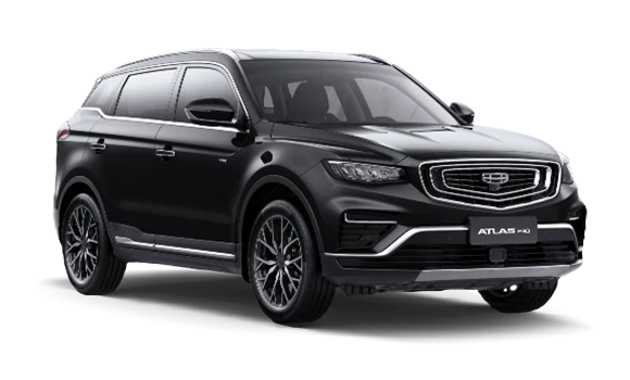Купить Geely Atlas Pro  2024 2025 в Новосибирске - Летный микрорайон 12 - auto-stocks.ru - цвет Черный металлик