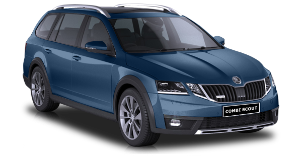 Купить Skoda Octavia Scout III (A7) Рест 2025 2026 в Новосибирске - Летный микрорайон 12 - auto-stocks.ru - цвет Blue