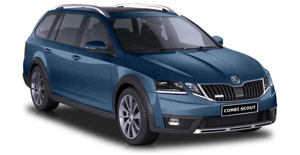 Купить Skoda Octavia Scout 2024 2025 в Новосибирске - Летный микрорайон 12 - auto-stocks.ru - цвет Blue