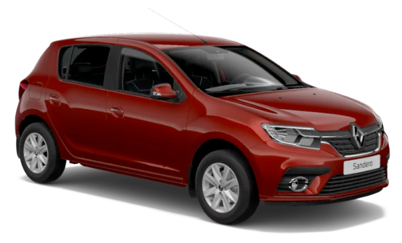 Купить Renault Sandero II Рест 2025 2026 в Новосибирске - Летный микрорайон 12 - auto-stocks.ru - цвет КРАСНЫЙ