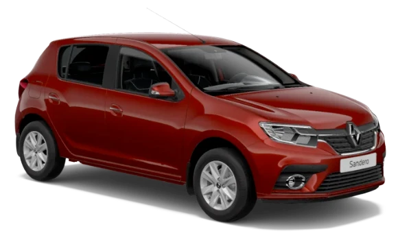 Купить Renault New Sandero  2024 2025 в Новосибирске - Летный микрорайон 12 - auto-stocks.ru - цвет КРАСНЫЙ