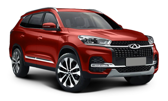 Купить Chery Tiggo 8 I 2025 2026 в Новосибирске - Летный микрорайон 12 - auto-stocks.ru - цвет Огненно-красный