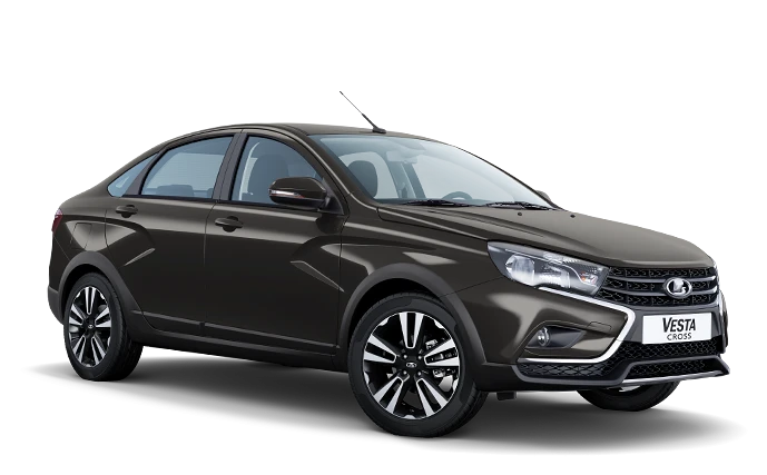 Купить Lada Vesta Cross 2024 2025 в Новосибирске - Летный микрорайон 12 - auto-stocks.ru - цвет Коричневый "Ангкор" (246)