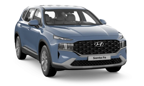 Купить Hyundai Santa Fe New  2024 2025 в Новосибирске - Летный микрорайон 12 - auto-stocks.ru - цвет Синий / Lagoon Blue