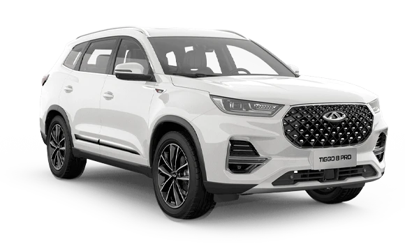 Купить Chery Tiggo 8 Pro  2024 2025 в Новосибирске - Летный микрорайон 12 - auto-stocks.ru - цвет Искрящийся белый