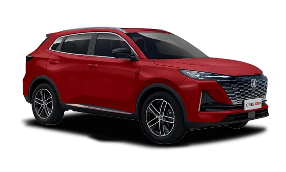 Купить Сhangan CS55PLUS  2024 2025 в Новосибирске - Летный микрорайон 12 - auto-stocks.ru - цвет Искрящийся красный