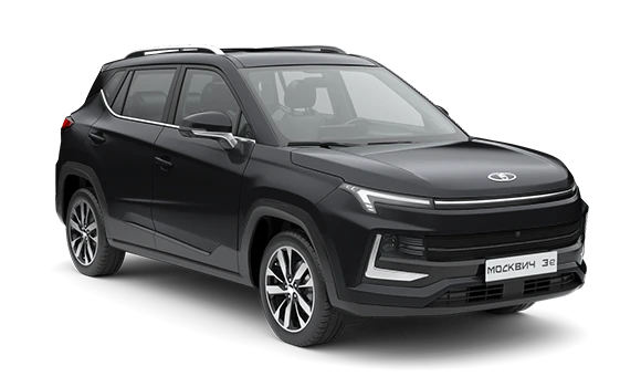Купить Moskvich 3e  2024 2025 в Новосибирске - Летный микрорайон 12 - auto-stocks.ru - цвет Черный