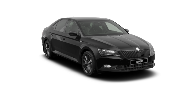 Купить Skoda Superb Sportline III 2025 2026 в Новосибирске - Летный микрорайон 12 - auto-stocks.ru - цвет Черный Magic перламутр