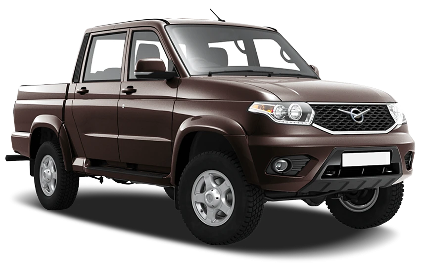 Купить UAZ Pickup New  2024 2025 в Новосибирске - Летный микрорайон 12 - auto-stocks.ru - цвет Коричневый металлик