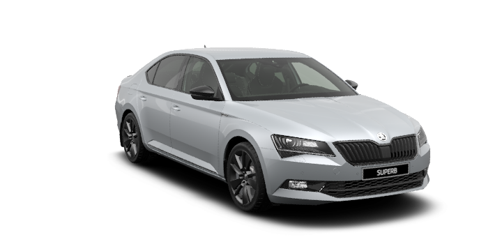 Купить Skoda Superb Sportline III 2025 2026 в Новосибирске - Летный микрорайон 12 - auto-stocks.ru - цвет Серебристый Brilliant металлик