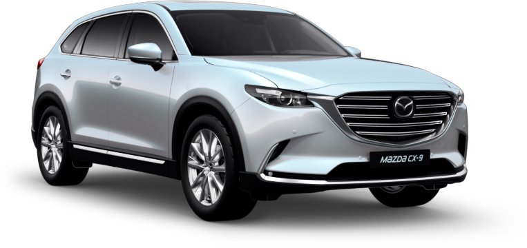 Купить Mazda CX-9  2024 2025 в Новосибирске - Летный микрорайон 12 - auto-stocks.ru - цвет Snowflake White Pearl