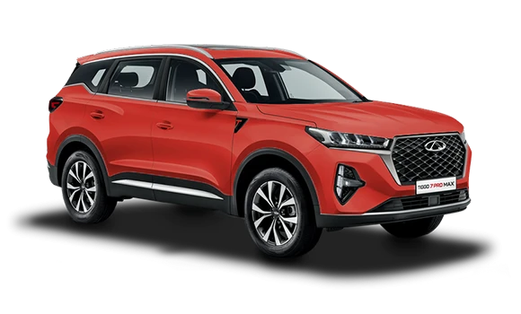 Купить Chery Tiggo 7 Pro Max  2024 2025 в Новосибирске - Летный микрорайон 12 - auto-stocks.ru - цвет Огненно-красный