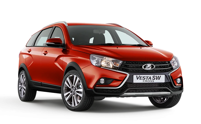 Купить Lada Vesta SW Cross 2024 2025 в Новосибирске - Летный микрорайон 12 - auto-stocks.ru - цвет Красный "Сердолик" (195)