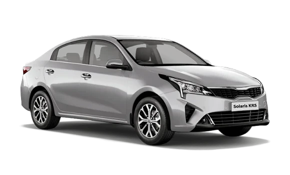 Купить Solaris KRS  2024 2025 в Новосибирске - Летный микрорайон 12 - auto-stocks.ru - цвет Sleek Silver
