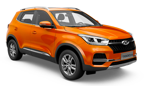 Купить Chery Tiggo 4 I Рест 2025 2026 в Новосибирске - Летный микрорайон 12 - auto-stocks.ru - цвет Оранжевый
