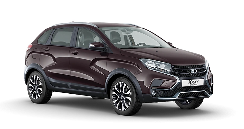 Купить Lada XRAY Cross 2024 2025 в Новосибирске - Летный микрорайон 12 - auto-stocks.ru - цвет Темно-коричневый "Кашемир" (283)