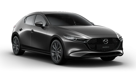 Купить Mazda New 3  2024 2025 в Новосибирске - Летный микрорайон 12 - auto-stocks.ru - цвет Machine Grey