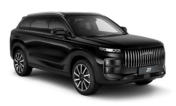 Купить Jaecoo J7  2024 2025 в Новосибирске - Летный микрорайон 12 - auto-stocks.ru - цвет Черный