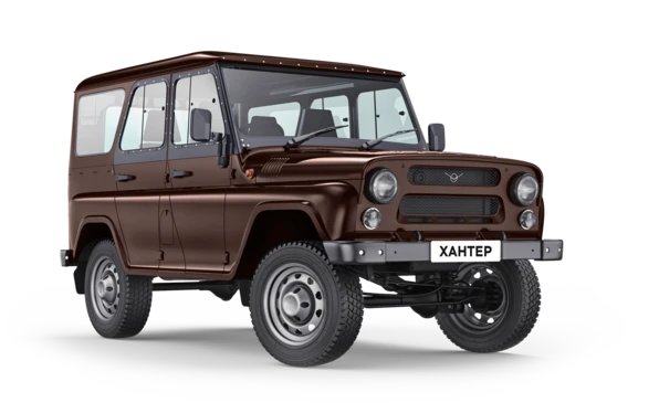 Купить UAZ Hunter  2024 2025 в Новосибирске - Летный микрорайон 12 - auto-stocks.ru - цвет Коричневый металлик
