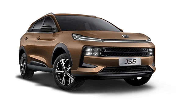 Купить Jac JS6  2024 2025 в Новосибирске - Летный микрорайон 12 - auto-stocks.ru - цвет Коричневый каштан