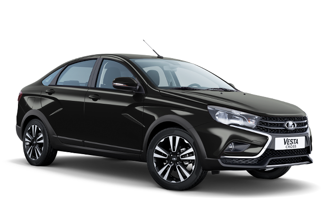 Купить Lada Vesta Cross I 2025 2026 в Новосибирске - Летный микрорайон 12 - auto-stocks.ru - цвет Черный "Черная жемчужина" (676)