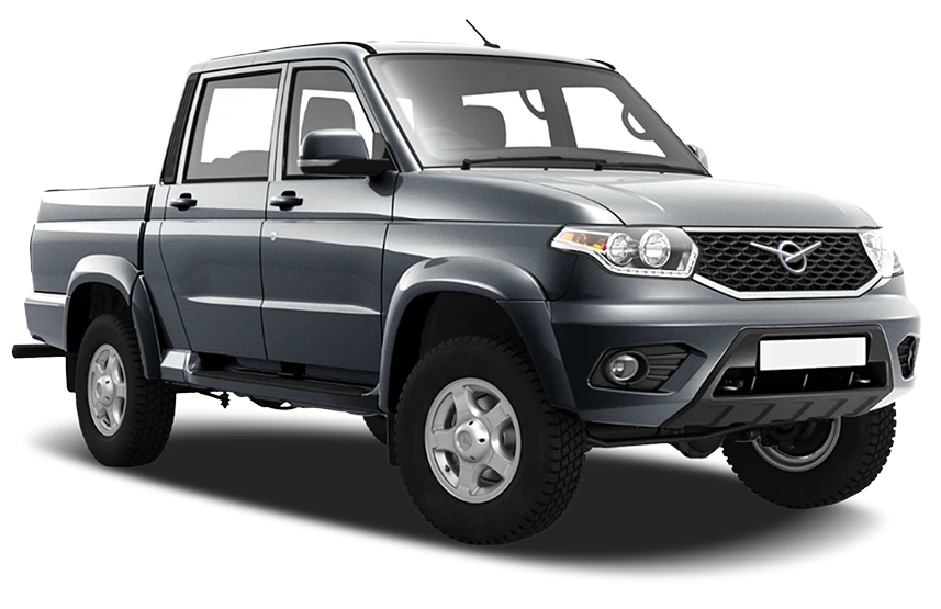 Купить UAZ Pickup New  2024 2025 в Новосибирске - Летный микрорайон 12 - auto-stocks.ru - цвет Темно-серый металлик