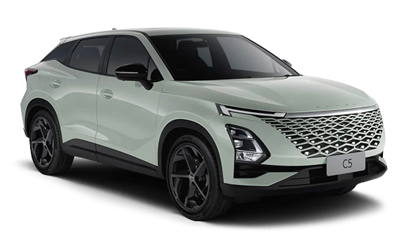 Купить Omoda C5  2024 2025 в Новосибирске - Летный микрорайон 12 - auto-stocks.ru - цвет Green Premium Double Color