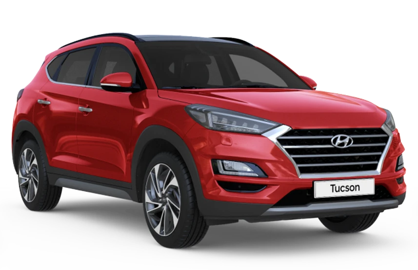 Купить Hyundai Tucson  2024 2025 в Новосибирске - Летный микрорайон 12 - auto-stocks.ru - цвет Красный / Fiery Red