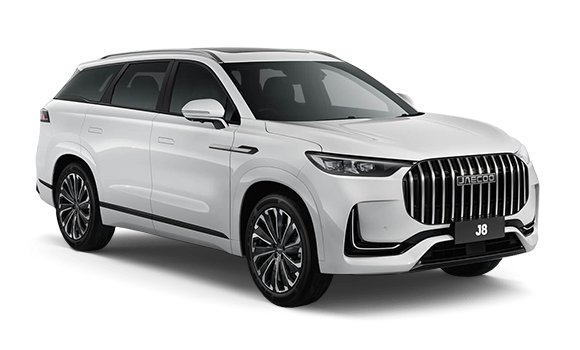 Купить Jaecoo J8  2024 2025 в Новосибирске - Летный микрорайон 12 - auto-stocks.ru - цвет Белый