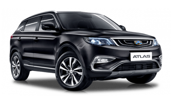 Купить Geely Atlas  2024 2025 в Новосибирске - Летный микрорайон 12 - auto-stocks.ru - цвет Черный