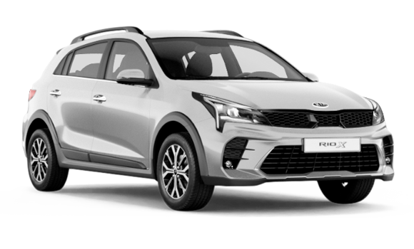 Купить KIA Rio X  2024 2025 в Новосибирске - Летный микрорайон 12 - auto-stocks.ru - цвет Crystal White