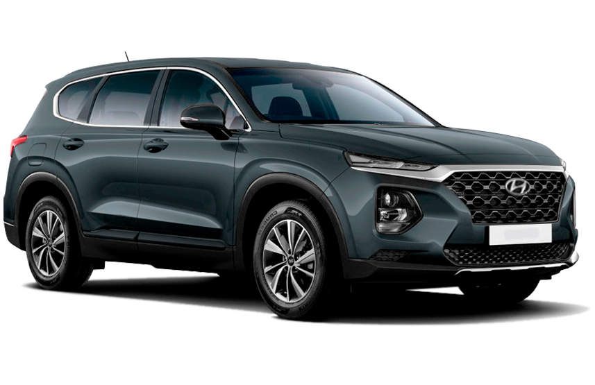 Купить Hyundai Santa Fe IV 2025 2026 в Новосибирске - Летный микрорайон 12 - auto-stocks.ru - цвет Rain Forest (R2F)