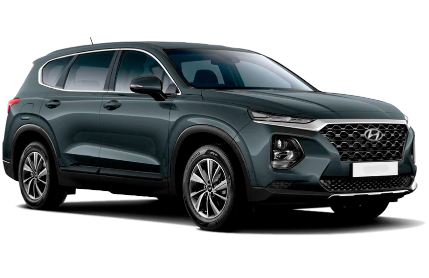 Купить Hyundai Santa Fe  2024 2025 в Новосибирске - Летный микрорайон 12 - auto-stocks.ru - цвет Rain Forest (R2F)