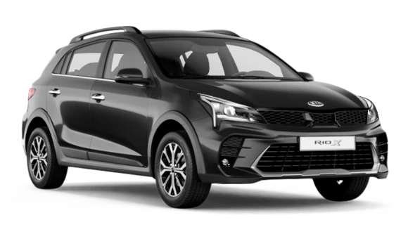 Купить KIA Rio X  2024 2025 в Новосибирске - Летный микрорайон 12 - auto-stocks.ru - цвет Phantom Black