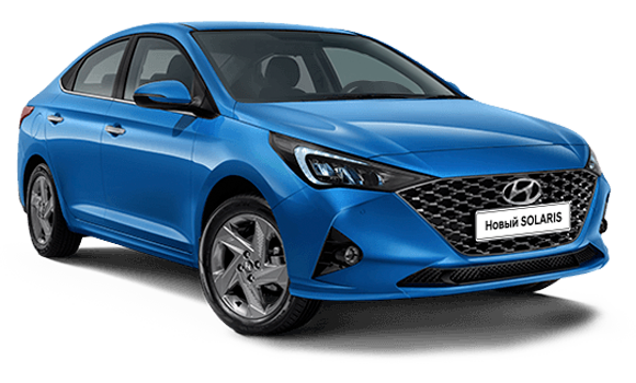Купить Hyundai Solaris II Рест 2025 2026 в Новосибирске - Летный микрорайон 12 - auto-stocks.ru - цвет Синий / Marina Blue
