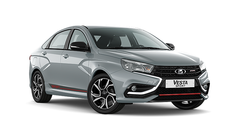 Купить Lada Vesta Sport I 2025 2026 в Новосибирске - Летный микрорайон 12 - auto-stocks.ru - цвет Серый "Тайфун"