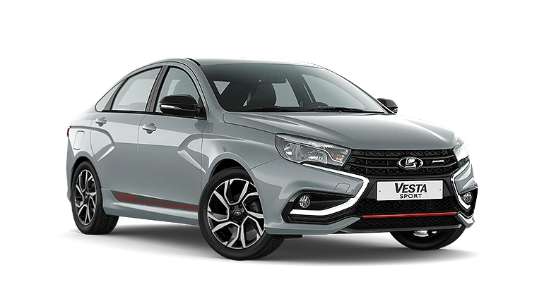 Купить Lada Vesta Sport 2024 2025 в Новосибирске - Летный микрорайон 12 - auto-stocks.ru - цвет Серый "Тайфун"