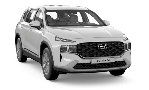 Купить Hyundai Santa Fe New  2024 2025 в Новосибирске - Летный микрорайон 12 - auto-stocks.ru - цвет Белый / Glacier White
