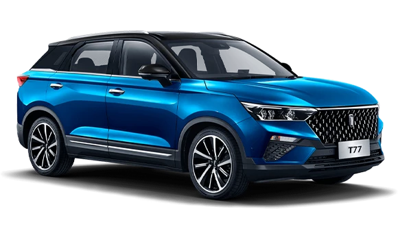 Купить Faw Bestune T77  2024 2025 в Новосибирске - Летный микрорайон 12 - auto-stocks.ru - цвет Сине-черный