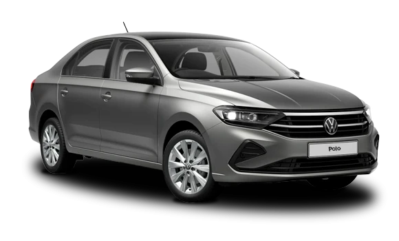 Купить Volkswagen New Polo  2024 2025 в Новосибирске - Летный микрорайон 12 - auto-stocks.ru - цвет Серебристый Tungsten металлик/ Черный Deep металлик