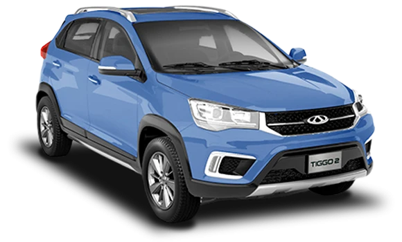 Купить Chery Tiggo 2  2024 2025 в Новосибирске - Летный микрорайон 12 - auto-stocks.ru - цвет Голубой