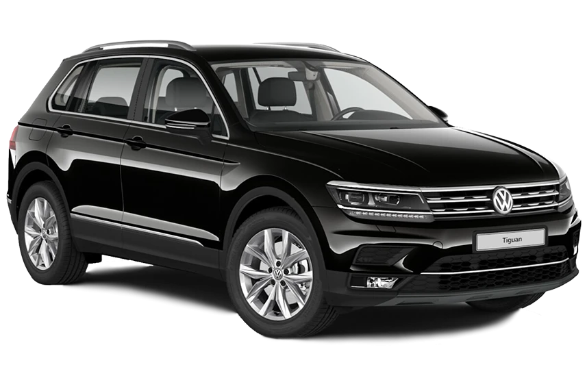 Купить Volkswagen Tiguan  2024 2025 в Новосибирске - Летный микрорайон 12 - auto-stocks.ru - цвет Чёрный `Deep`, перламутр