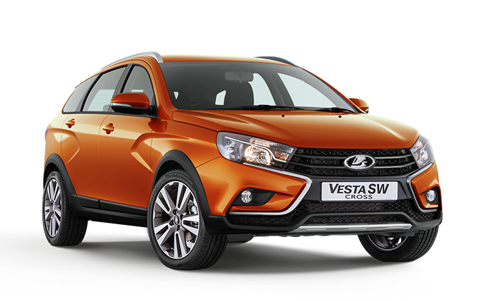 Купить Lada Vesta SW Cross I 2025 2026 в Новосибирске - Летный микрорайон 12 - auto-stocks.ru - цвет Оранжевый "Марс" (130)