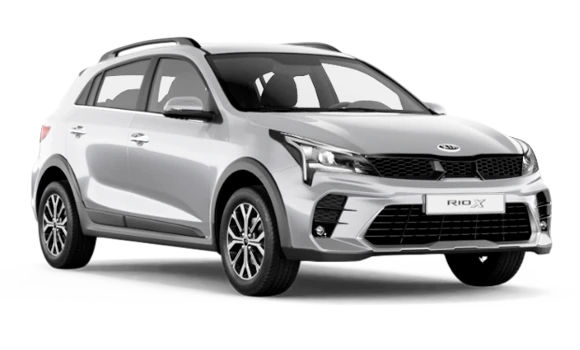 Купить KIA Rio X  2024 2025 в Новосибирске - Летный микрорайон 12 - auto-stocks.ru - цвет Sleek Silver